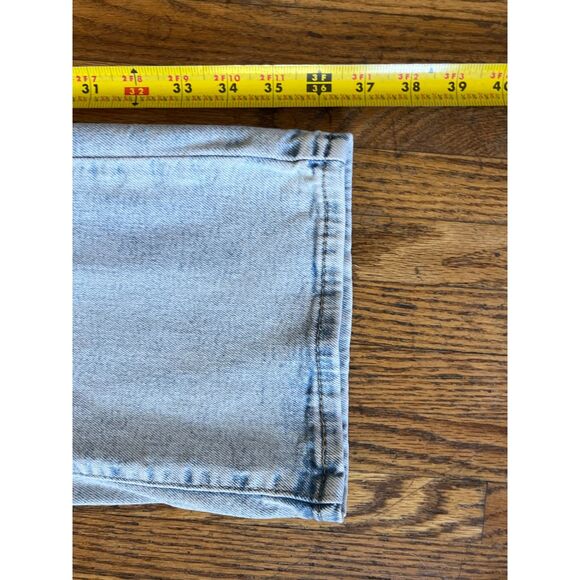 Levi's Blue High Waisted Crop Flare Denim Jeans Pants Women's Size 26 - Picture 9 of 10
